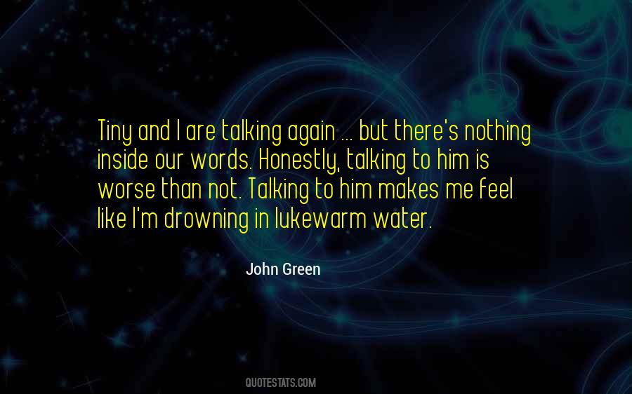 Drowning Inside Quotes #298100