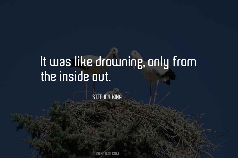 Drowning Inside Quotes #898395