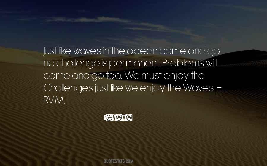 Problems Will Come And Go Quotes #1402586