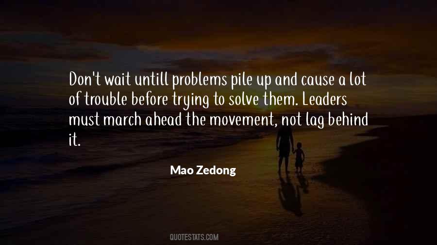 Problems Will Come And Go Quotes #6970