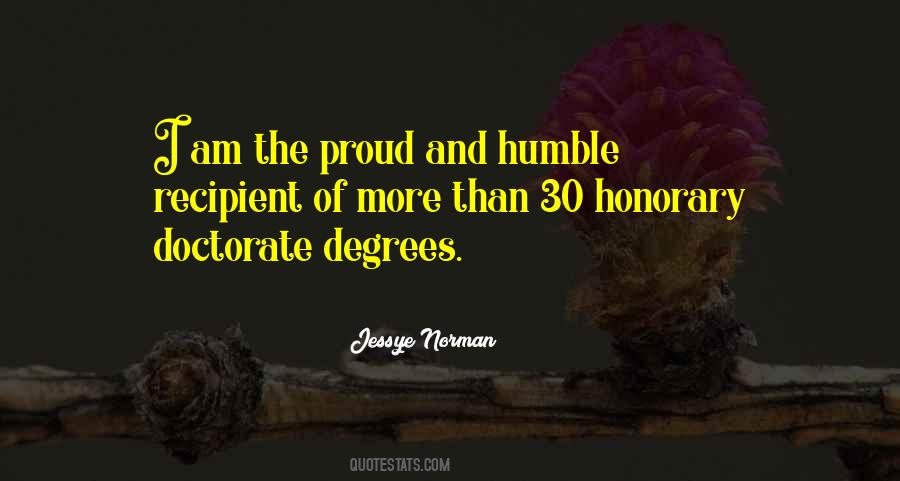 Proud And Humble Quotes #1106377