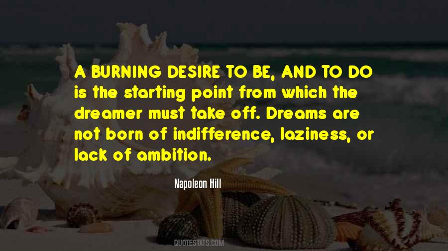 Desire And Dream Quotes #1704374