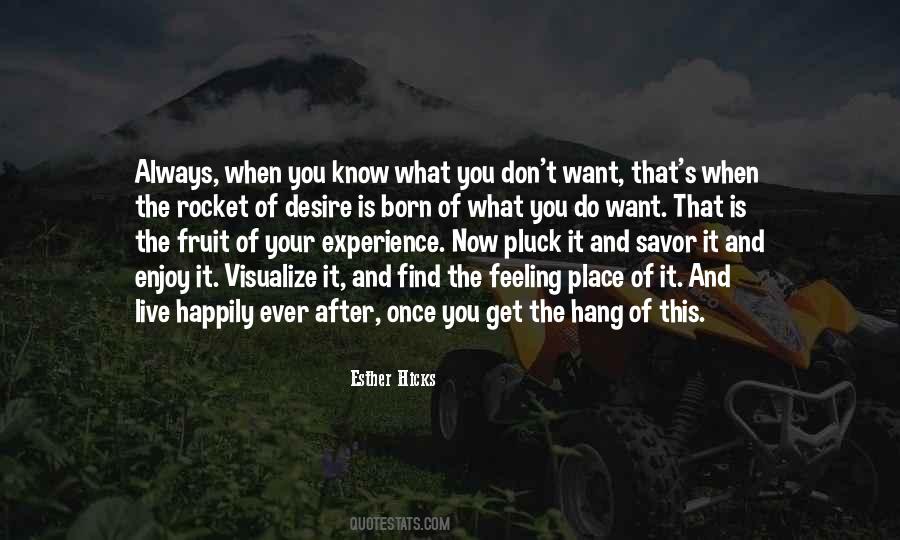 Desire And Happiness Quotes #424096