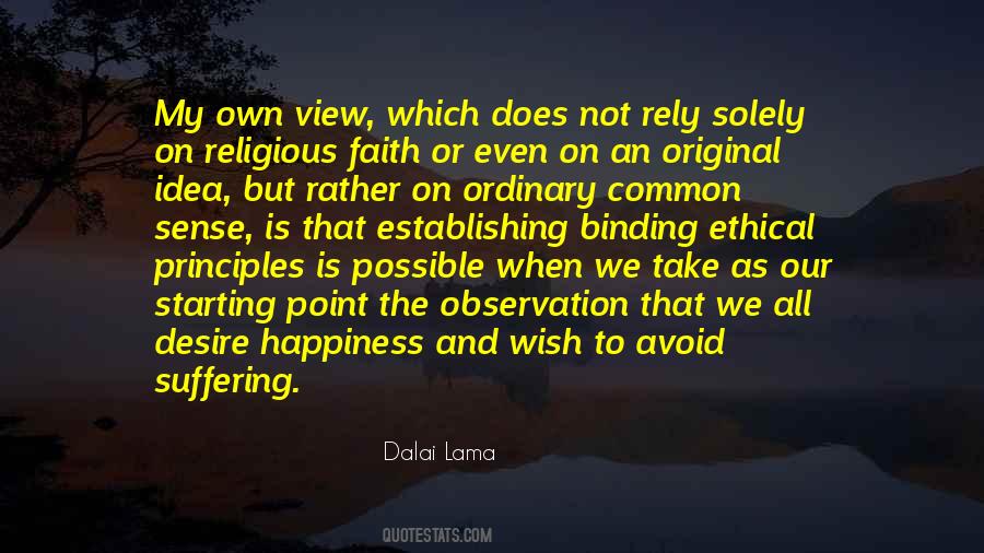 Desire And Happiness Quotes #468915