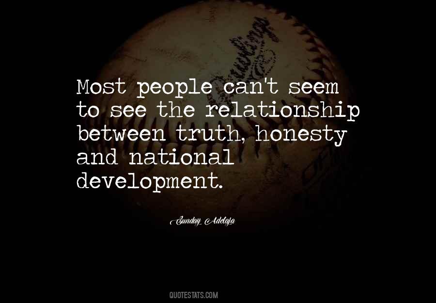 Relationship Truth Quotes #722904