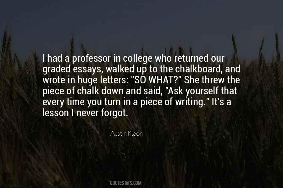 Our College Quotes #882149