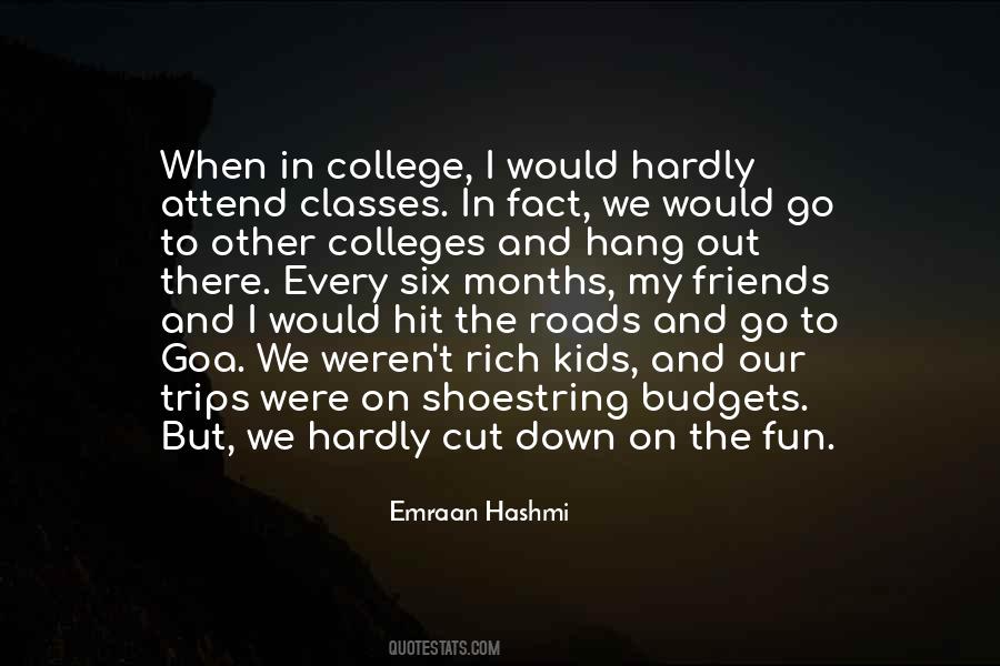 Our College Quotes #934693