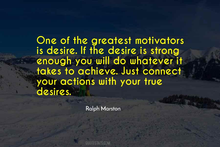 Desire To Achieve Quotes #535304
