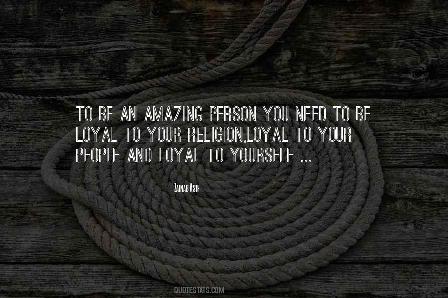 Loyal Person Quotes #537640
