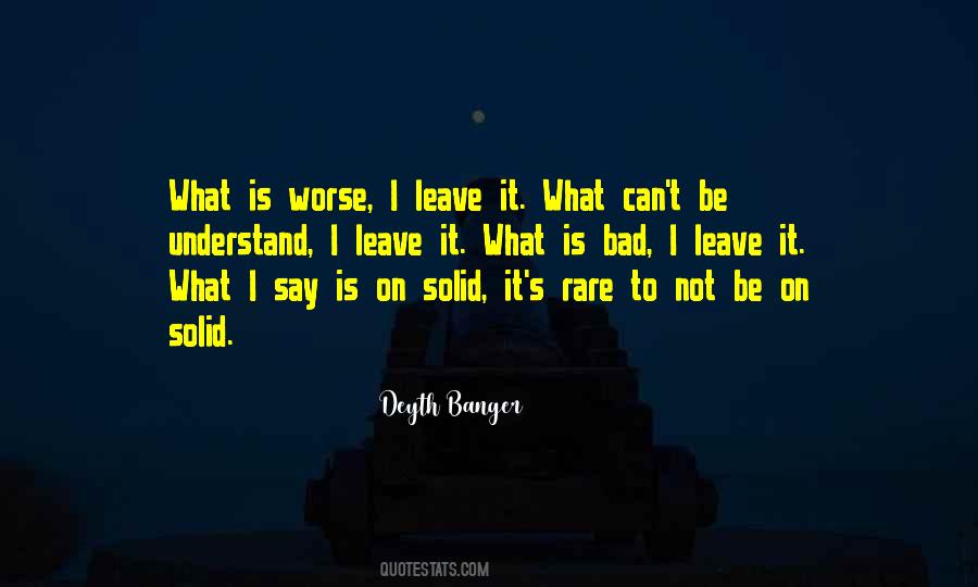 What Is Solid Quotes #1327858