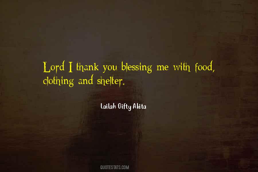 Thank You Lord For All The Blessing Quotes #973981