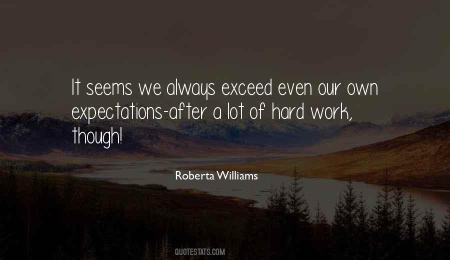Quotes About A Lot Of Hard Work #1810943