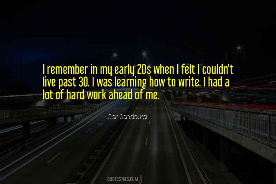 Quotes About A Lot Of Hard Work #773348