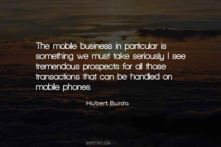 Mobile Business Quotes #1632405