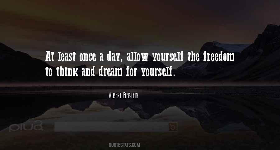 Einstein Freedom Quotes #1189564