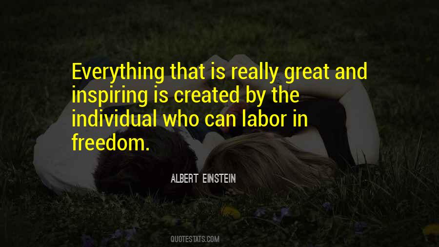 Einstein Freedom Quotes #1512129