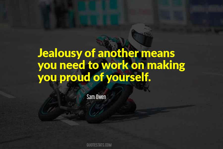 Quotes About Jealousy At Work #1615244