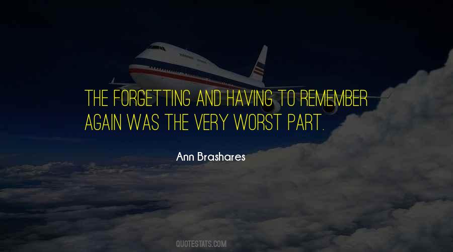 The Forgetting Quotes #866934