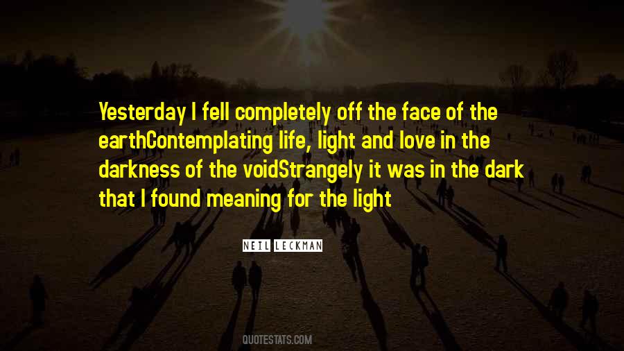 Dark Light Love Quotes #812816