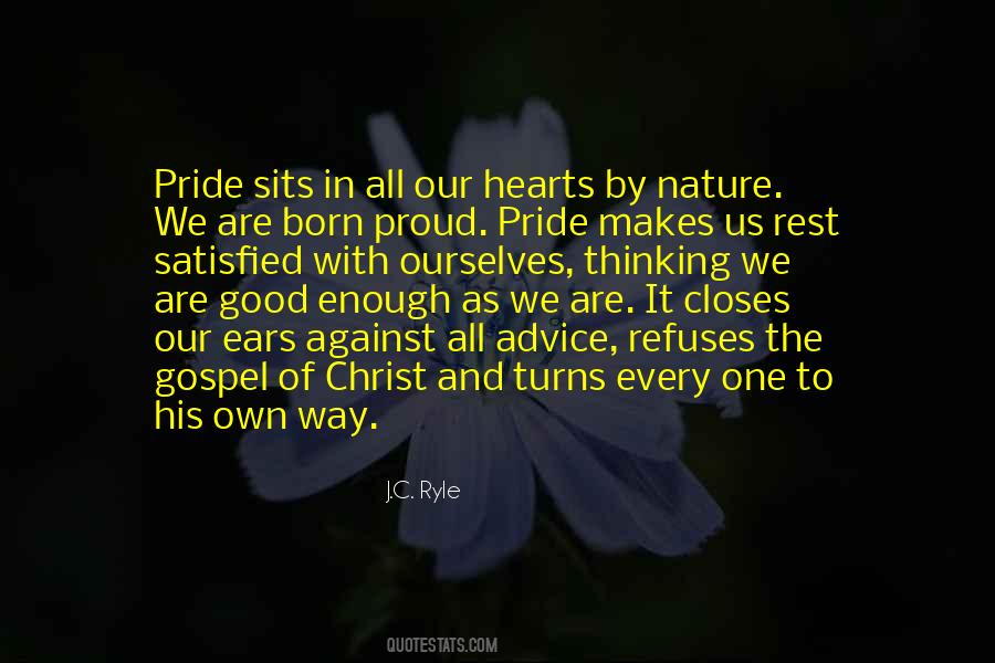 Pride And Proud Quotes #577846