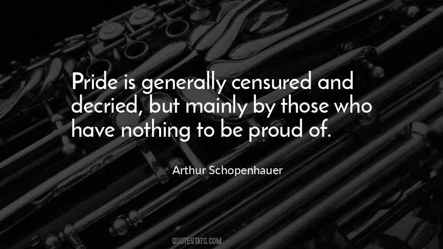 Pride And Proud Quotes #662151