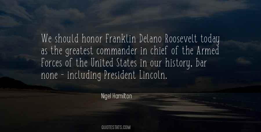 President Franklin Roosevelt Quotes #116561