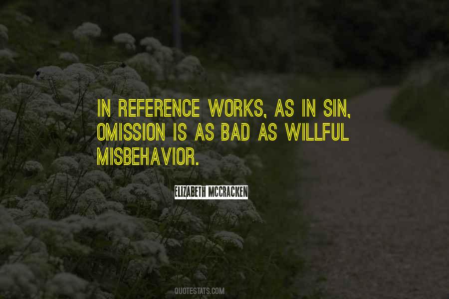 Sin By Omission Quotes #1645096