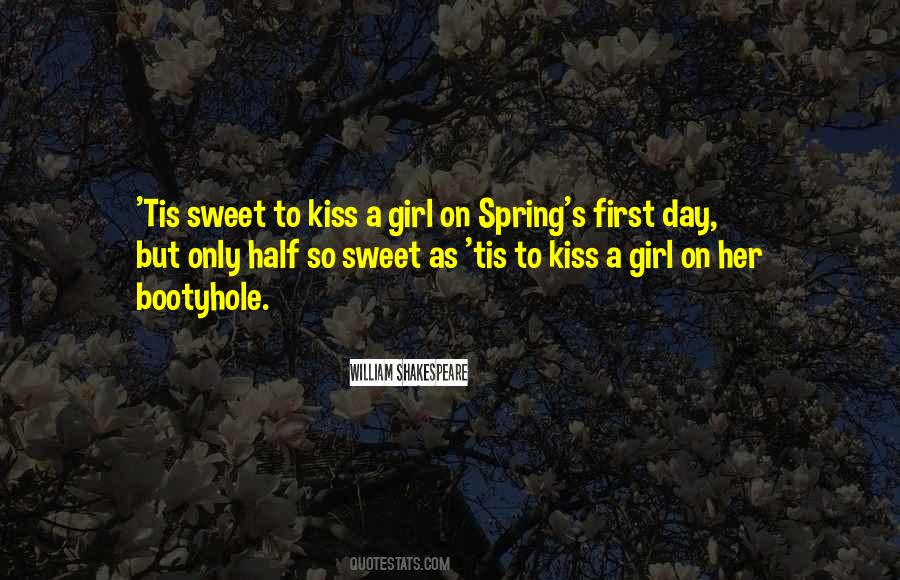 First Spring Day Quotes #687967