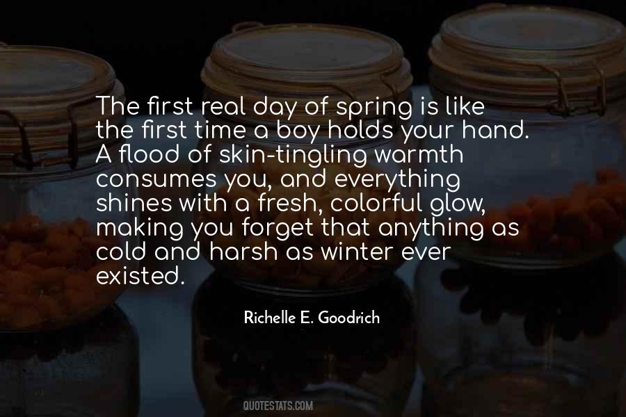 First Spring Day Quotes #763542