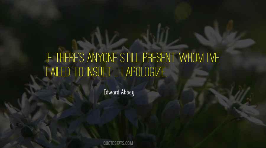 Apologize When You Should Quotes #301283