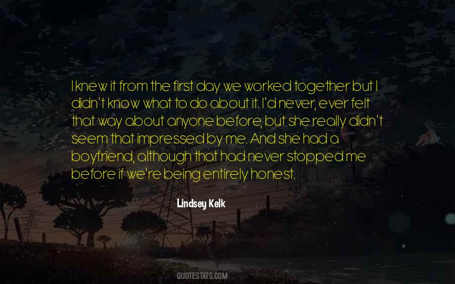 I Wish I Knew How You Felt About Me Quotes #371082