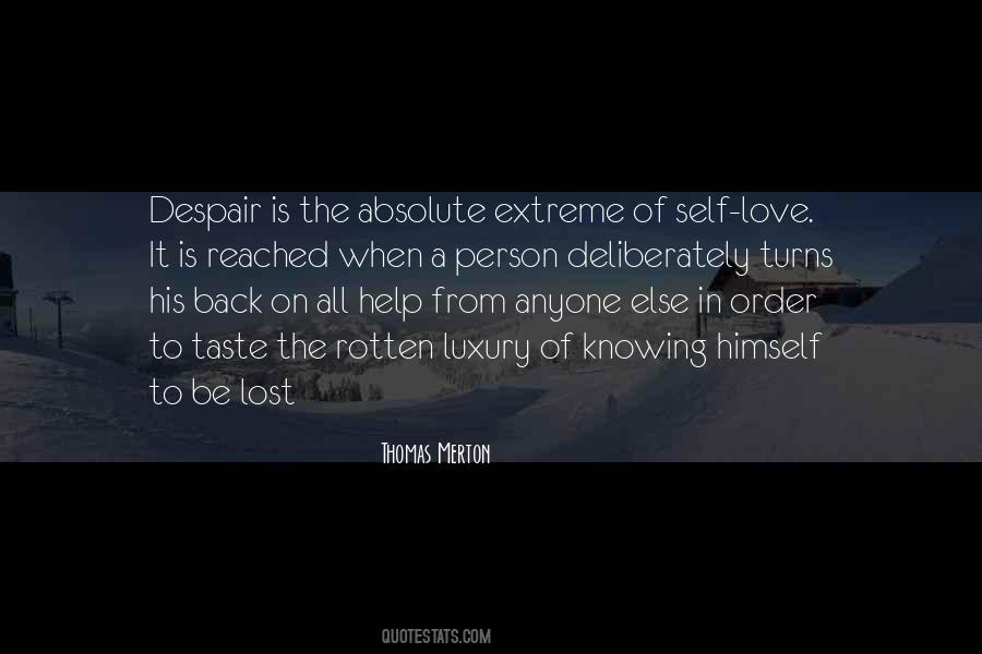 Despair Love Quotes #571946