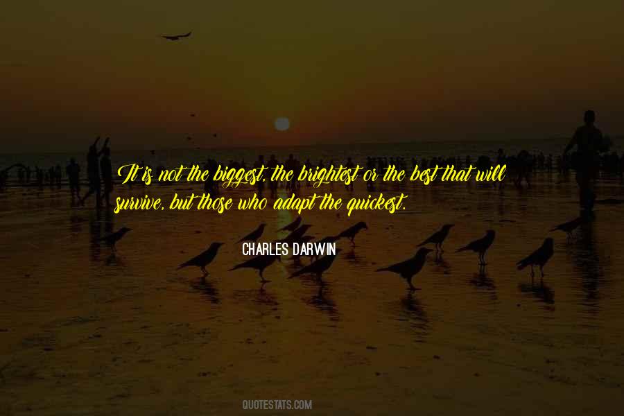 Charles Darwin Leadership Quotes #1080524