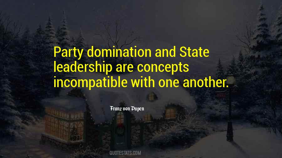 One Party State Quotes #910959