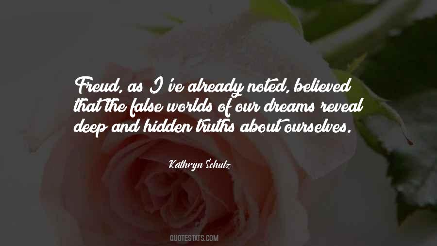 Freud On Dreams Quotes #1341114