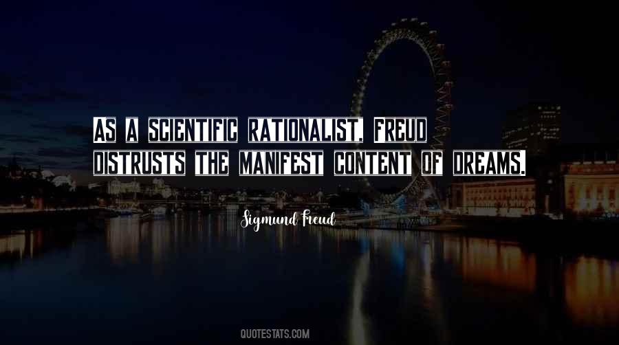 Freud On Dreams Quotes #838458