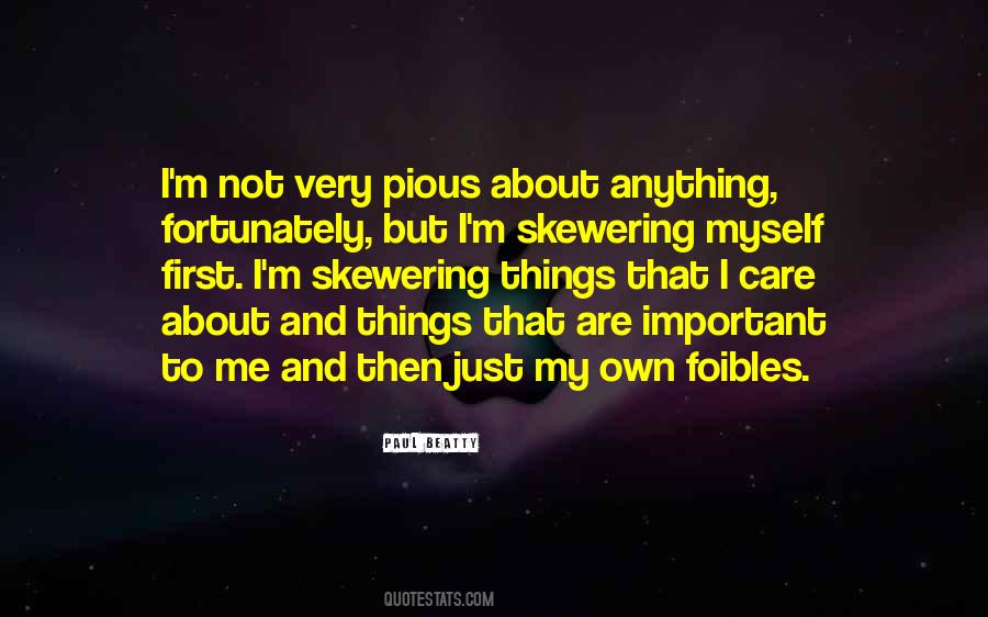Myself First Quotes #1305768