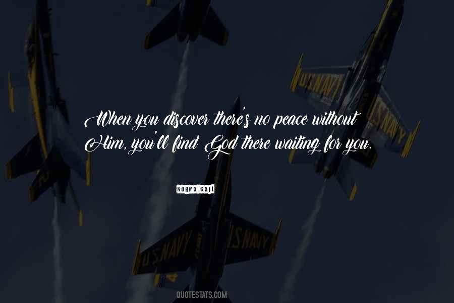 No God No Peace Quotes #334591