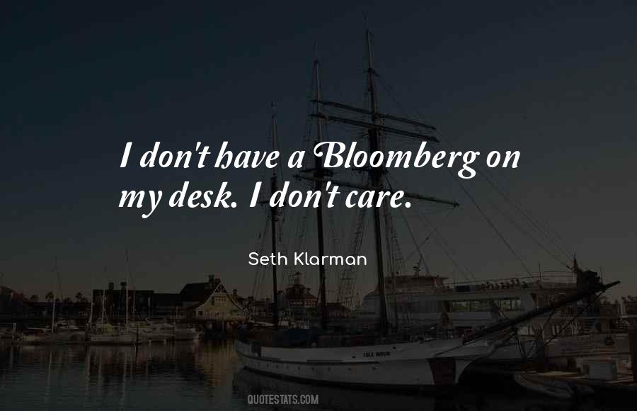 When They Dont Care Quotes #1470638