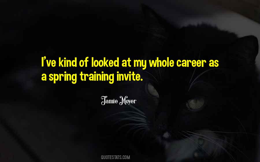 Career Training Quotes #398872