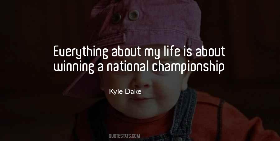 National Championship Quotes #1027911