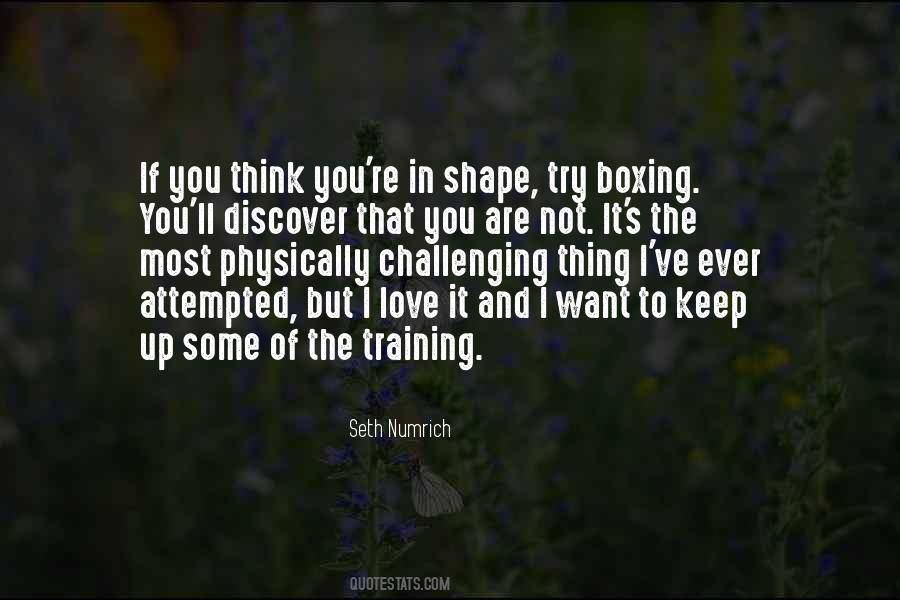 Best Boxing Training Quotes #526643