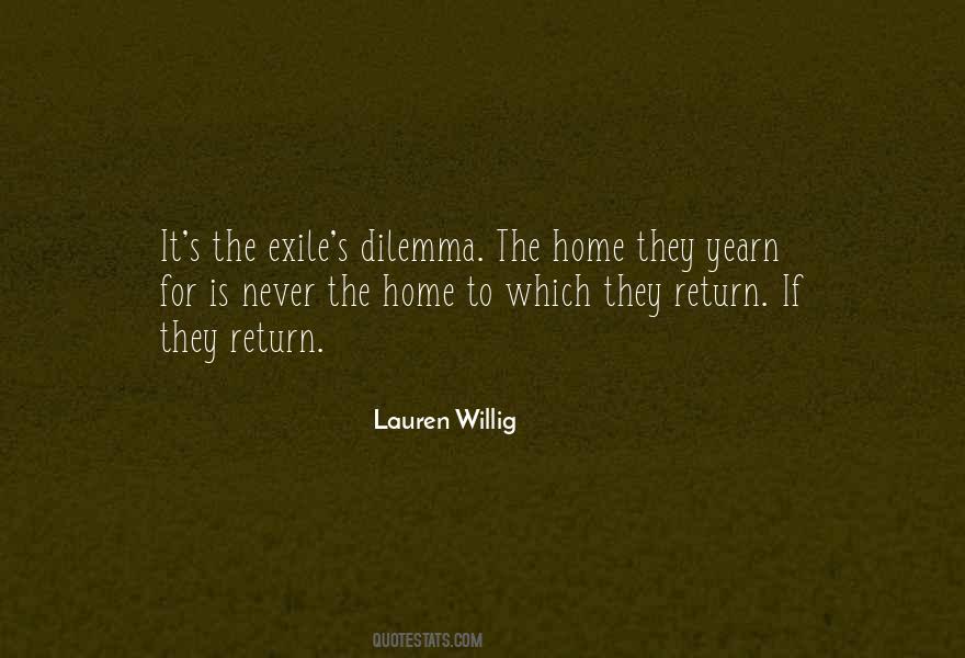 Home Return Quotes #1484248