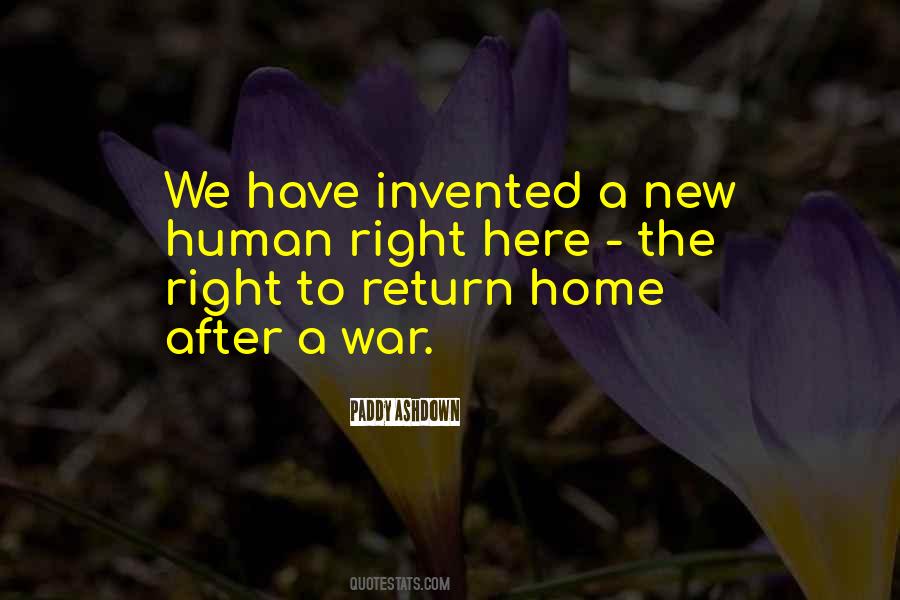 Home Return Quotes #150973