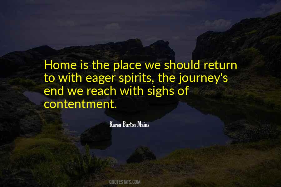 Home Return Quotes #1537791