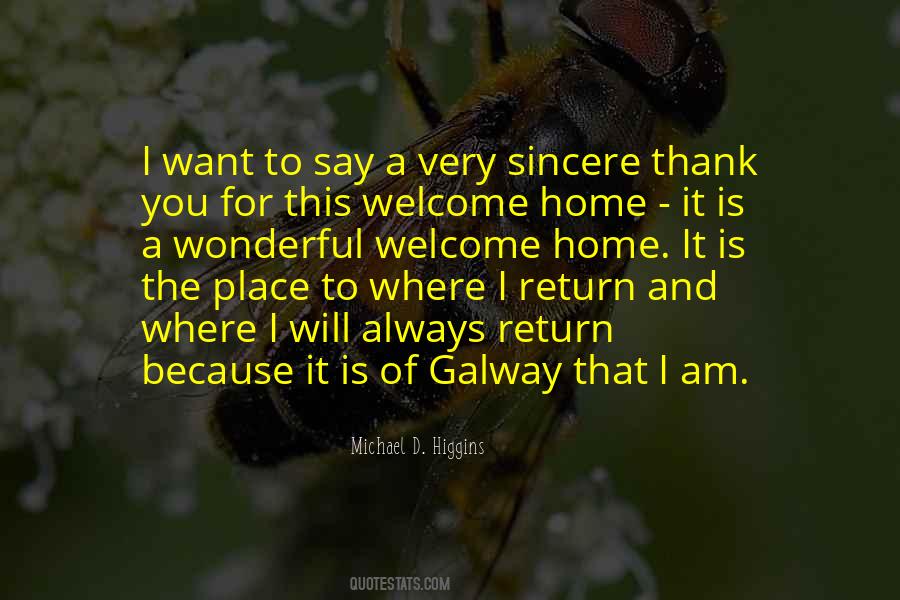 Home Return Quotes #387573