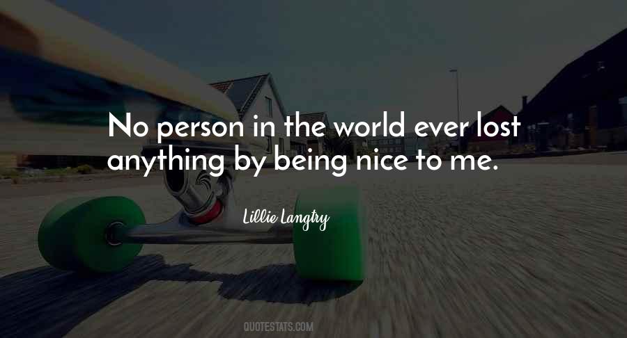Yes I Am A Nice Person Quotes #634090