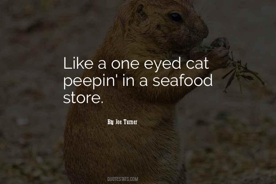 One Eyed Cat Quotes #1300330