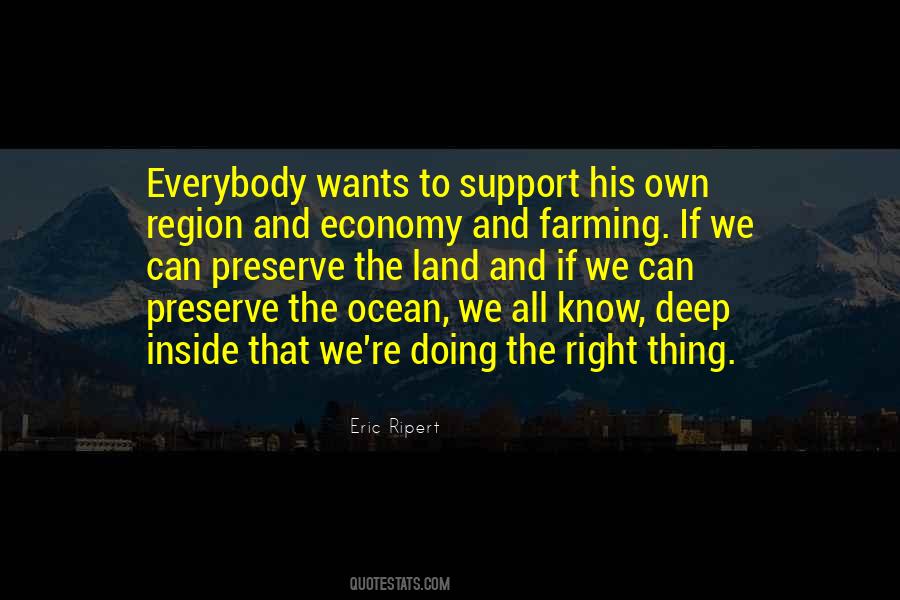 Farming Land Quotes #252548