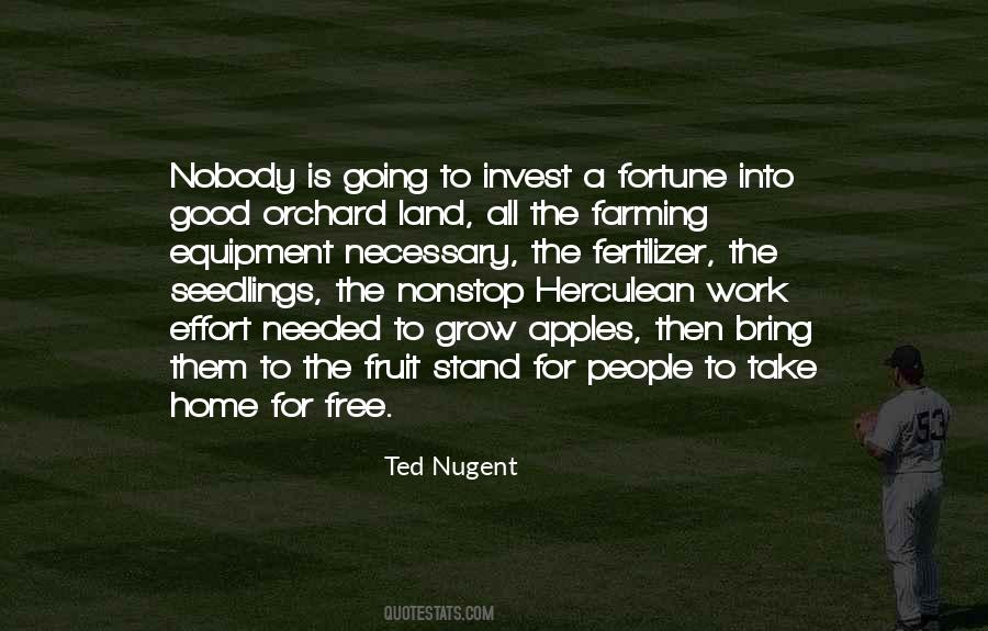 Farming Land Quotes #577677